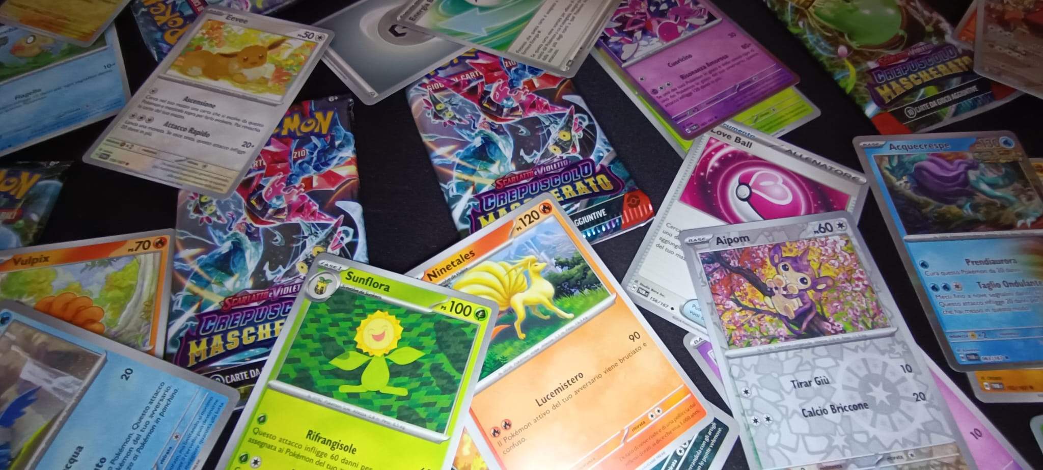 pokemon scarlatto POKEMON SCARLATTO E VIOLETTO - CREPUSCOLO MASCHERATO FOTO UNBOXING